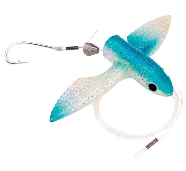Готовая оснастка Yummee Lures Carolina Lure Blue Crystal Yummee Flying Fish 5pk