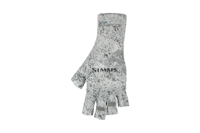 Перчатки Simms Solar Flex Half Finger Sunglove