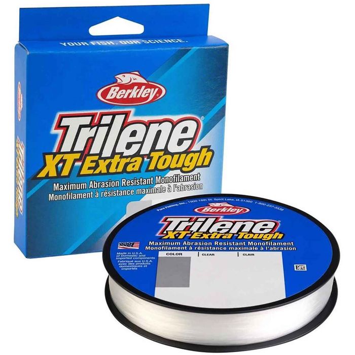 Леска Berkley Trilene XT 10 lb, 300 ярдов, Clear
