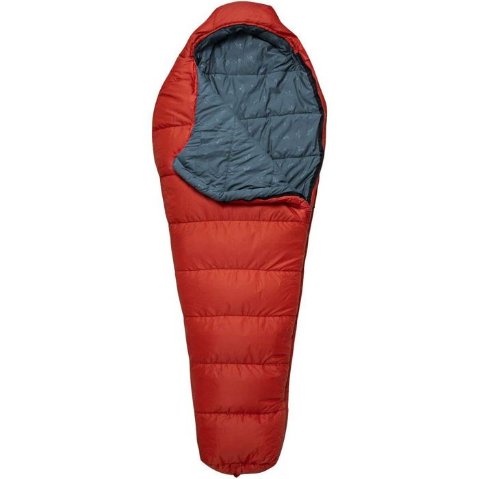 Спальник или коврик Teton LEEF 0F Degree Regular Mummy Sleeping Bag - Fire/Slate