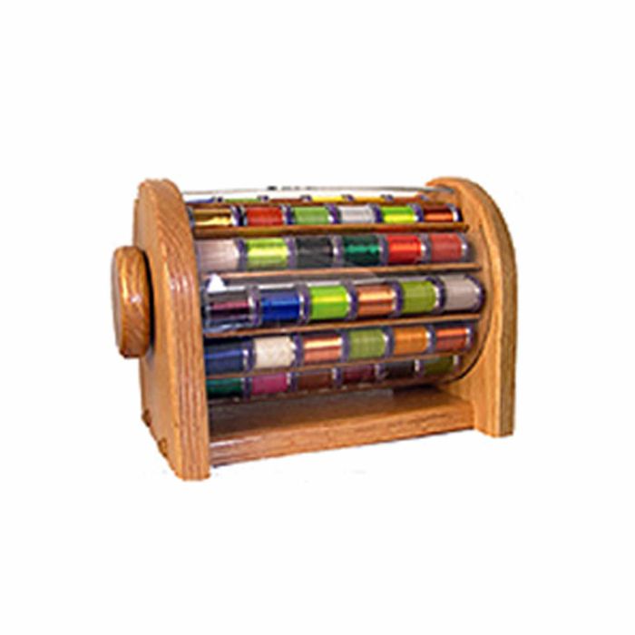 Органайзер для вязания мушек Wapsi Fly Fly Furniture Spool Safe Holds 72 Spools of Fly Tyi