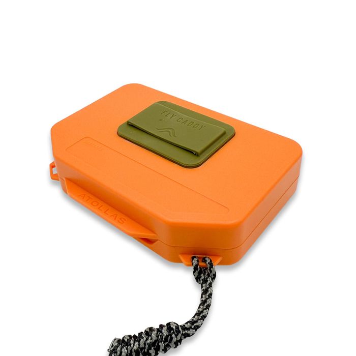Коробка для мушек Atollas Micro Fly Box - Hot Spot Orange