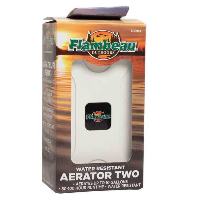 Аэратор для живца Flambeau Portable Water Resistant Aerator Two Bait Storage Accessory