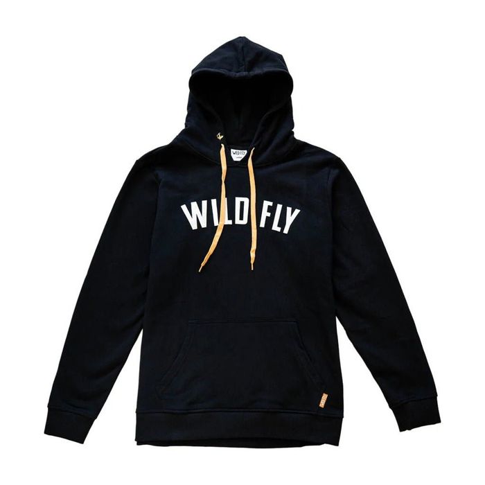 Рыболовная рубашка Wild Fly - Legacy Hoodie - Black