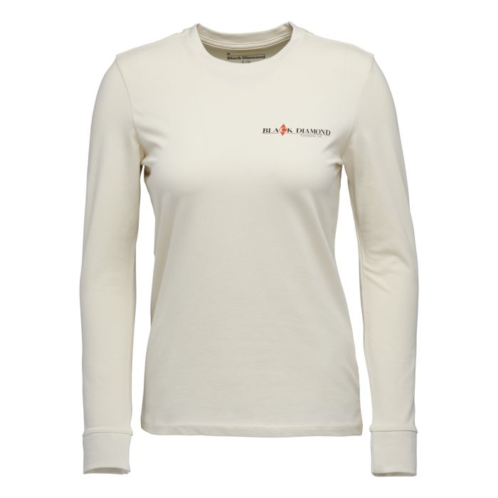 Рыболовная рубашка Black Diamond Women's Heritage Wordmark Long Sleeve Tee