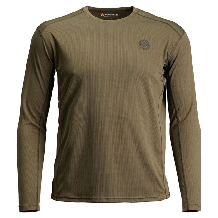 Рыболовная рубашка ScentLok Featherweight Long Sleeve Crew