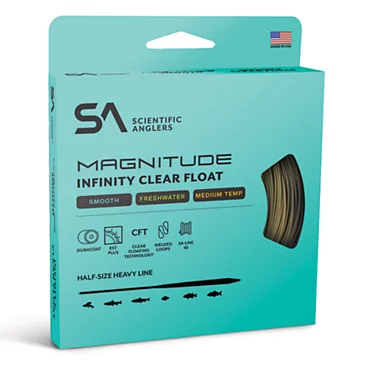 Нахлыстовый шнур Scientific Anglers Magnitude Smooth Infinity Clear-Tip Fly Line