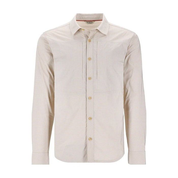Рыболовная рубашка Simms Men's Stone Cold LS Shirt - Bimini Stone Cold Check