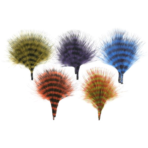 Материал для вязания мушек J. Stockard Fly Fishing Barred Marabou