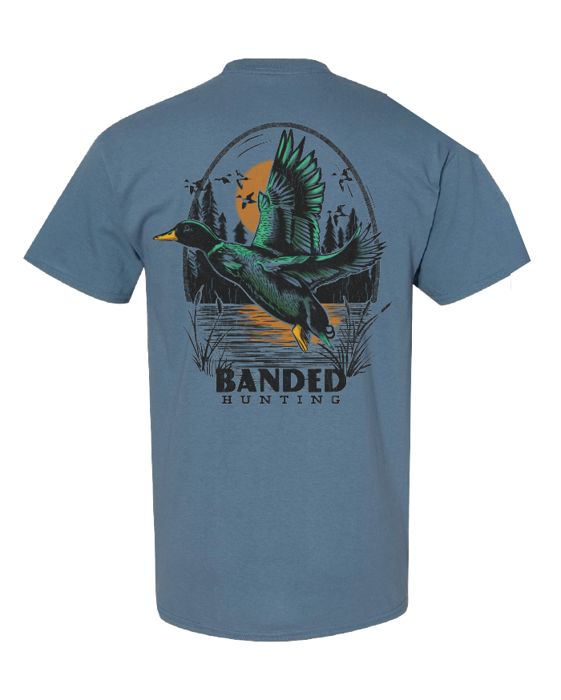 Рыболовная рубашка Banded Mallard Sunrise T-Shirt