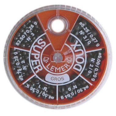 Грузила Ascent Fly Fishing Lead Split Shot Fishing Weights