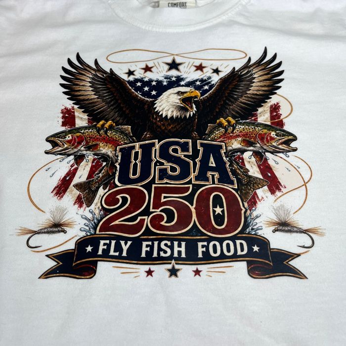 Рыболовная рубашка Fly Fish Food USA 250 Eagle T-Shirt
