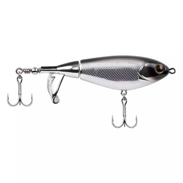 Поверхностная приманка Berkley Choppo Topwater Hard Bait - Black Chrome, 1/2oz, 3-1/2in