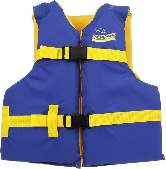 Оснащение для каяка SEACHOICE Type III Personal Flotation Device - Blue/Yellow