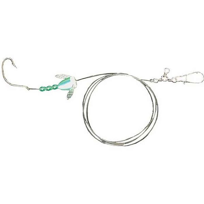 Готовая оснастка Eagle Claw Fluke Spinning Lure Rig - Clear, 38in