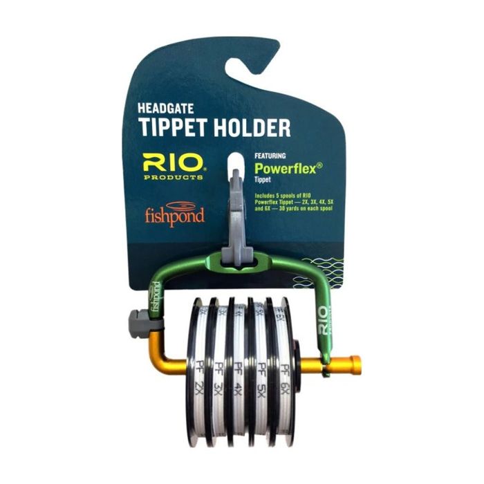 Поводковый материал Rio Headgate with 2x-6x Powerflex Tippet