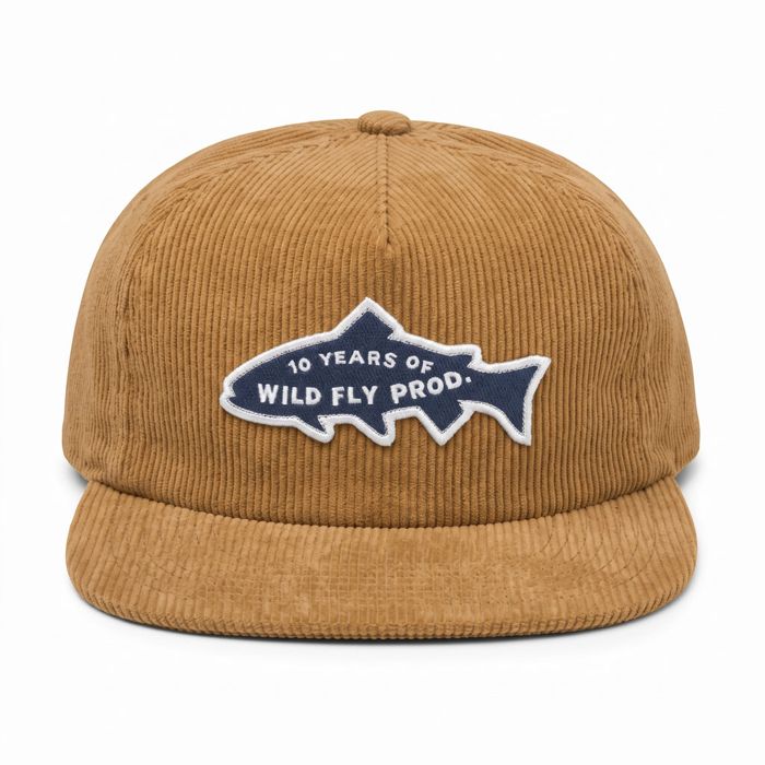 Головной убор Wildfly Productions Wild Fly Prod. "10 Years" Corduroy Rope Cap