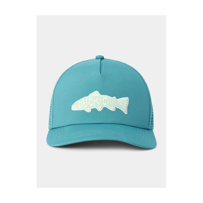 Головной убор Duck Camp Trout Patch Performance Perforated Hat - Storm Blue