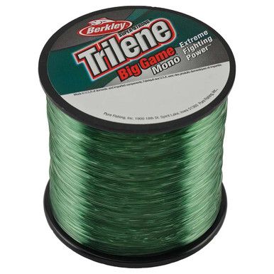 Леска Berkley Trilene Big Game 12 lb, шпуля 1/4 lb, зелёная