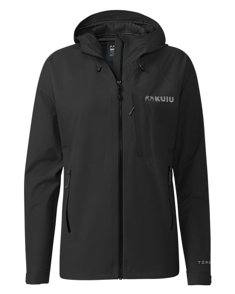 Непромокаемая одежда KUIU Women's Chugach TR Rain Jacket | Black