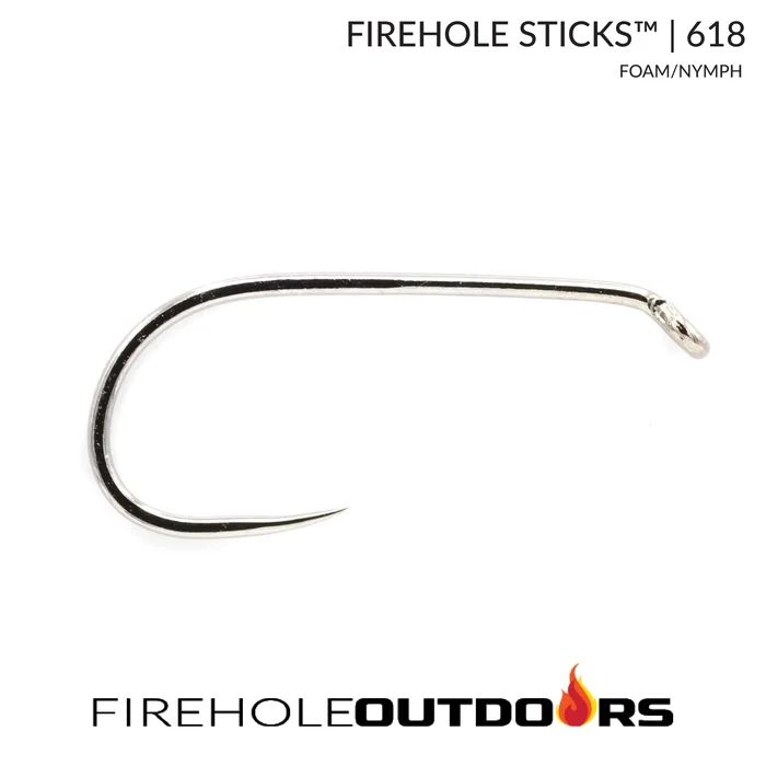 Крючки Firehole Sticks 618 Barbless Nymph Hook