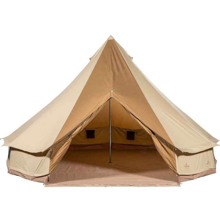 Палатка Teton Sierra 20 9-Person Canvas Tent - Khaki Tan/ Brown