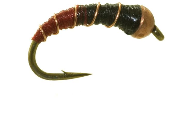 Мушки Umpqua Two-Tone Tungsten Zebra Midge Fly