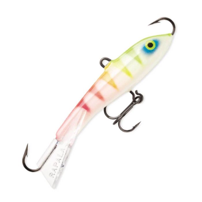 Зимняя приманка Rapala Jigging Rap Ice Fishing Lure - Wonder Tiger, 1/8oz, 1-1/4in