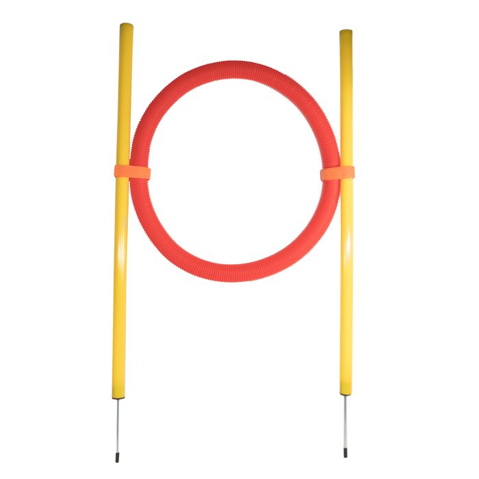 Снаряжение для собаки Pet Life Hoop Hopper Collapsible Agility Dog Trainer Kit, One Size Y