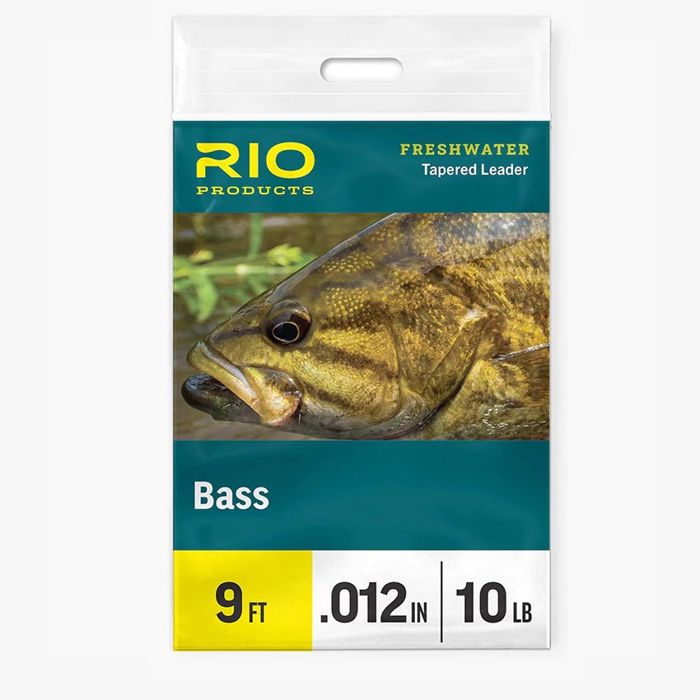 Поводковый материал Rio Bass Leader 9'