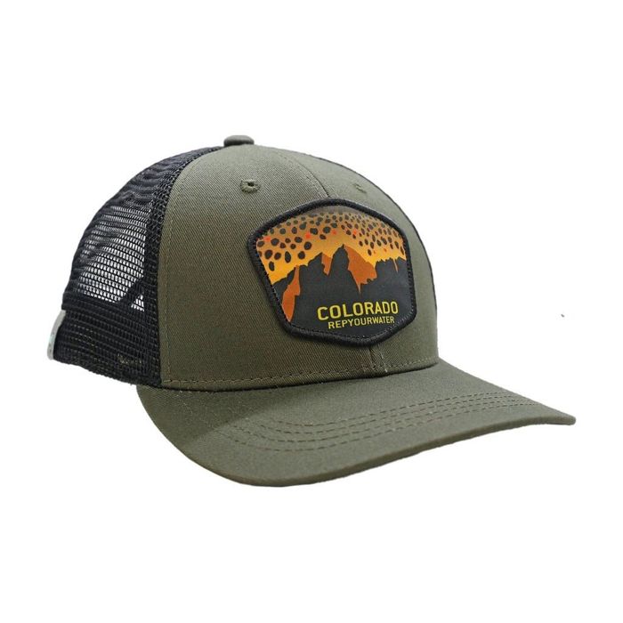 Головной убор Rep Your Water RepYourWater - Colorado Mountain Brown Hat