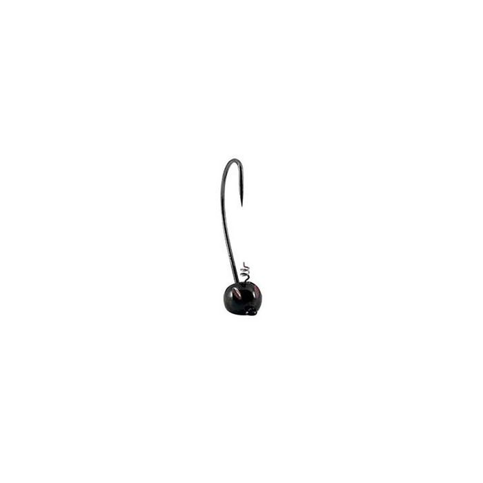 Джиг-головки Yum Pumpkin Head Fishing Jig Round Jig Head - Black 3/16oz 18mm
