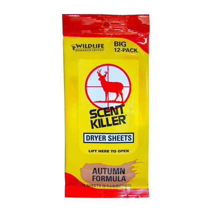 Приманка или нейтрализатор запаха Wildlife Research Wild Scent Killer Dryer Sheets