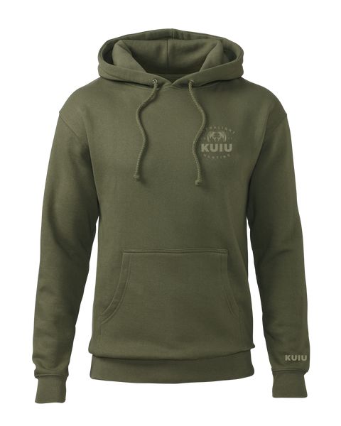 Рыболовная рубашка KUIU Ultralight Chest Logo Hoodie | Army