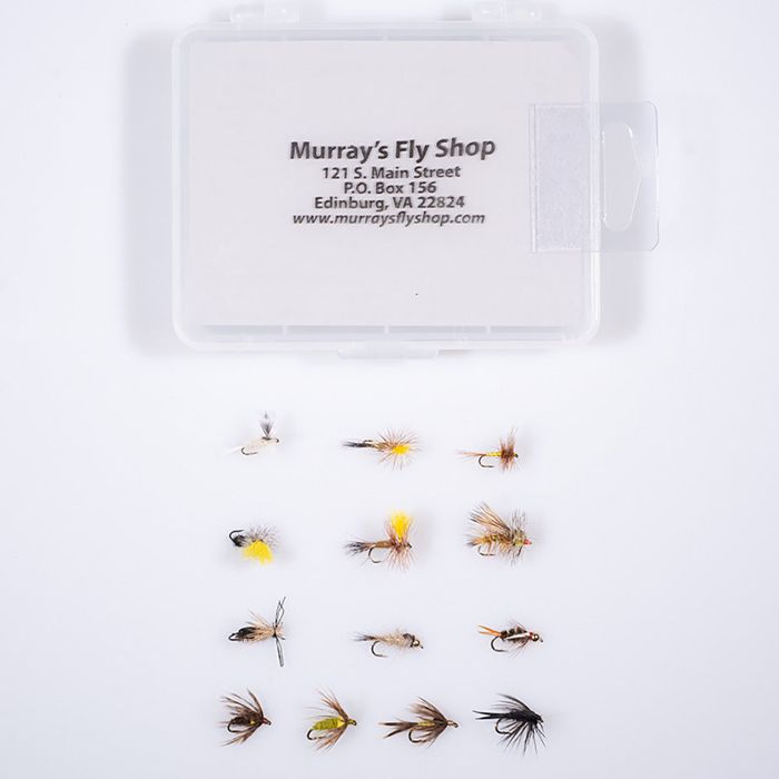 Мушки Murray's Fly Shop Murray's Deluxe Trout Dry Fly and Nymph Assortment
