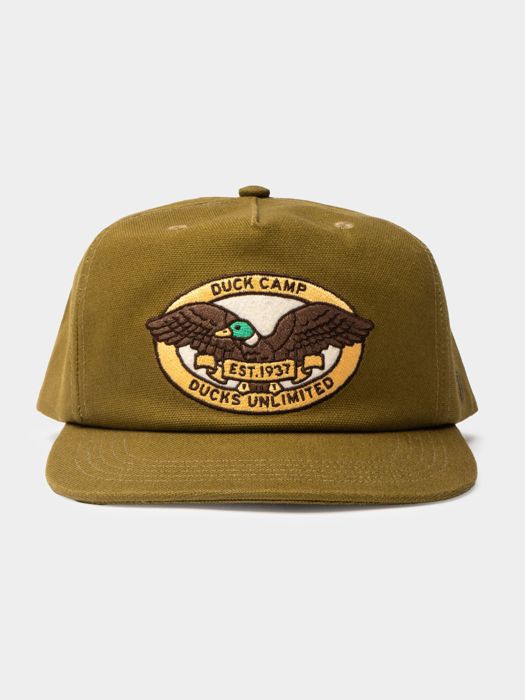 Головной убор Duck Camp Ducks Unlimited x DC Canvas Crest Hat - Cypress Green