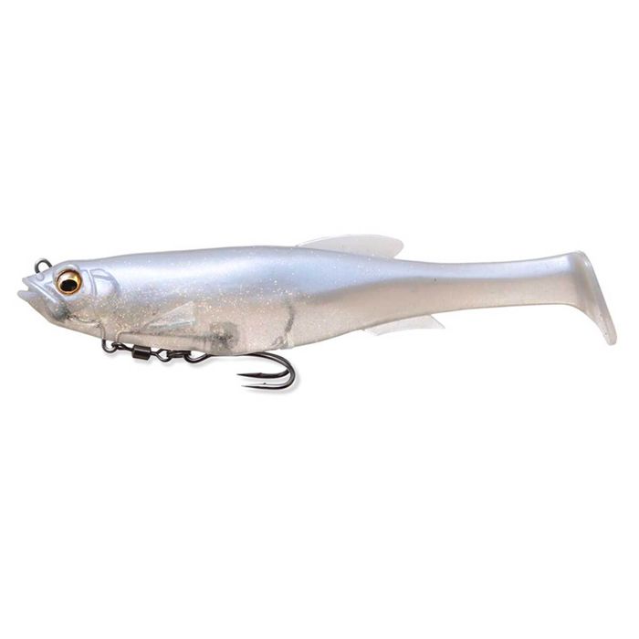 Свимбейт Megabass Magdraft Soft Swimbait - White Back Shad, 5in, 3/4oz