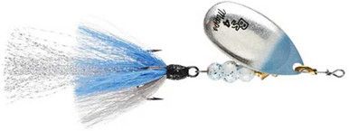 Вращающаяся блесна Mepps Bronze Slammer Dressed Inline Spinnerbait