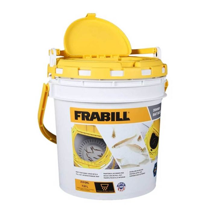 Ведро для живца Frabill Drainer Bait Bucket - 2 Gallon