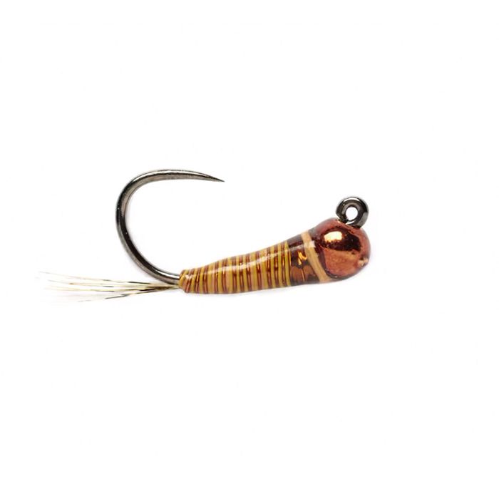 Мушки Newburys Pale Morning Dun Barbless Nymph - 14