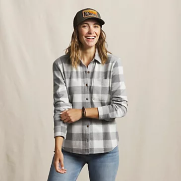 Рыболовная рубашка Orvis Women’s Snowy River Button-Down Long-Sleeve Shirt