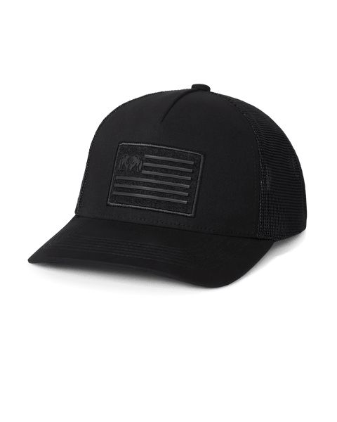 Головной убор KUIU Welded Flag Patch Hat | Black/Black
