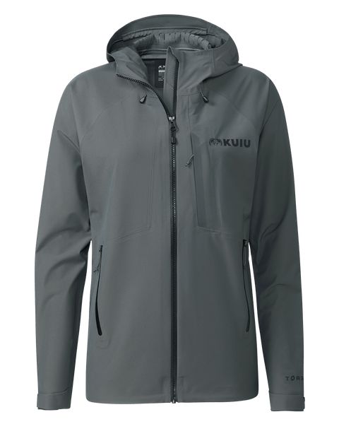 Непромокаемая одежда KUIU Women's Chugach TR Rain Jacket | Gunmetal
