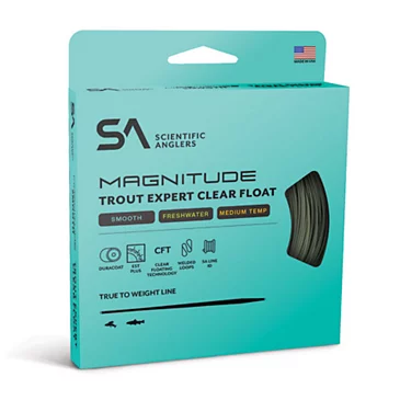 Нахлыстовый шнур Scientific Anglers Magnitude Smooth Trout Expert Clear-Tip Fly Line