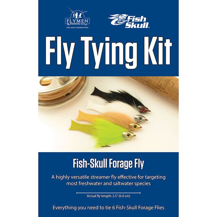 Набор для вязания мушек J. Stockard Fly Fishing Fly Tying Kits - Fish-Skull Forage Fly