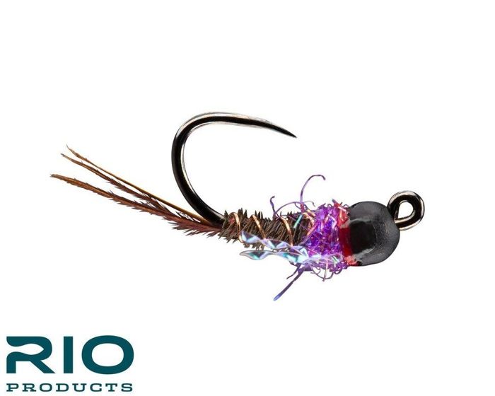 Материал для вязания мушек RIO Flies French Dip - Black Bead/Purple