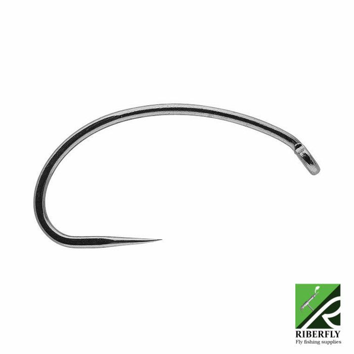 Крючки Riberfly Barbless scud-Czech nymph hook 1301BL (50 hooks) - 8
