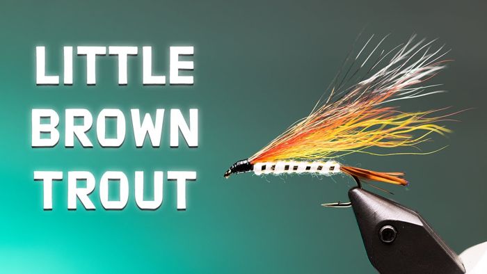 Набор для вязания мушек Trident Little Brown Trout Streamer Fly Tying Video Material Kit
