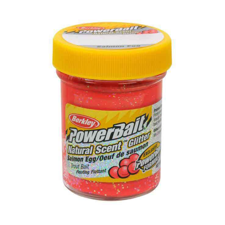 Насадочная паста Berkley Powerbait Glitter Salmon Egg Trout Bait