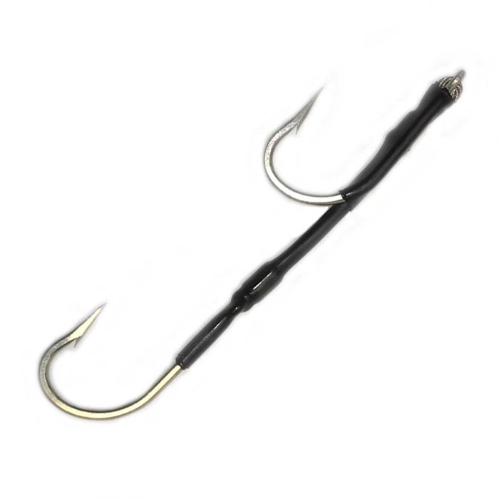 Готовая оснастка Capt. Harry's 7754 Straight Double Hook Wahoo Rigs - 11/0